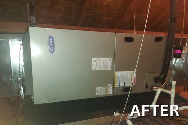 After Furnace Installation